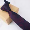 Corbata de Hombre Atada a Mano de 6 cm Corbata con Cremallera sin Nudo de 8 cm Vestido Formal de Negocios de Alta Gama para Mujer Shaoxing Shengzhou