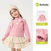Roupas Infantis Dudu Colete Engrossado para Crianças, Colete de Bebê Outono, Roupa de Outono, Jaqueta Sem Mangas para Meninos, Roupas da Moda para Meninas
