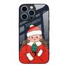Comercio Exterior Manzana de Navidad 18 Promax Funda para Teléfono Vidrio Iphone14 Cubierta Protectora 12 Adecuado para 15 Apple 17