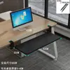 Bandeja de Teclado, Gaveta de Computador sem Furos, Clipe de Trilho Deslizante para Desktop sem Instalação, Suporte sob a Mesa, Suporte para Armazenamento de Mouse