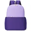 Mochilas Infantis Personalizadas, Bolsas Estudantis Color Block com Impressão de Logo, Mochilas de Costas Duplas para Meninos e Meninas, Mochilas Promocionais para Atividades de Organização e Matrículas
