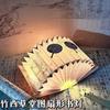 Lámpara de Libro Plegable de Papel con Caligrafía Antigua DIY en Forma de Abanico Tanabata Atmósfera Avanzada Dibujos Animados Luz de Noche de Cumpleaños para Enviar a Amigos