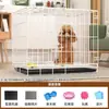 Gaiola para cachorro Teddy cães pequenos, gaiola de metal dobrável para animais de estimação interna, gaiola protetora especializada para carro para gatos e cães, cercadinho para animais de estimação