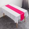 Mantel de boda para hotel, decorativo, de poliéster, de color sólido, de satén, para mesa de centro, sencillo y moderno, de satén europeo, al por mayor