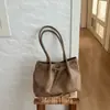 Bolso de gamuza para mujer 2026 nuevo de moda otoño popular bolsa de mano gran capacidad bolso de hombro bolso de mano vintage para el día a día