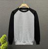 Sudadera Nueva de Otoño e Invierno 2024 para Hombre y Mujer, Casual, Holgada, Deportiva, Mangas Raglán de Color Contrastante, Estilo Universitario para Estudiantes Adolescentes