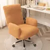 Funda para Silla de Ordenador, Funda para Silla de Oficina Reclinable, Funda para Silla Giratoria de Estudio, Funda Lavable, Funda para Silla Ejecutiva, Funda para Sofá Individual, Cobertura Total
