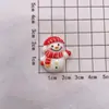Serie Navideña Accesorios de Resina DIY Pegamento de Crema Funda para Teléfono Móvil Pasador Diadema Llavero Pendientes Accesorios Colgantes