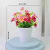 Flores Artificiais, Arranjos de Flores Artificiais, Decoração de Mesa para Casa, Decoração de Interior para Sala de Estar, Arte Floral de Seda, Conjunto de Arranjo de Flores para Mesa de Jantar