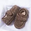 Nanbo Wan - Zapatos de algodón para mujer, estilo coreano, otoño e invierno, populares en Internet, con velcro para todo tipo de combinaciones, para interiores, con bolsa y zapatillas de EVA Mao