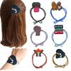 Estilo coreano Simples Preto Headwear Anel de Cabelo Corda de Cabelo Corda de Cabelo Temu Cartoon Criativo Cabelo Corda Cabelo Elástico Simples