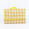 Tapete Portátil para Passeio de Primavera Pano de Piquenique Estilo Ins Tapete de Acampamento Essenciais de Piquenique Tapete de Piquenique Tapete Externo à Prova de Umidade