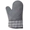 Aislamiento Especial y Resistencia a Altas Temperaturas para Horno de Horneado, Microondas de Cocina, Guantes de Silicona Gruesos Antideslizantes Antiescaldaduras para el Hogar