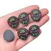 Nuevo Madera de Ébano y Melocotón Pintada Marca Hazte Rico Hamburguesa DIY Dibujos Animados Juguete Accesorios Pulsera Collar Joyería Accesorios