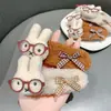 Novedad Otoño e Invierno Pinza para el Cabello de Conejo Miffy Pinza Grande de Pico de Pato para Mujer Pinza para el Flequillo Linda y Femenina Pinza para Moño