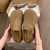 2026 cm zapatos casuales para mujer con altura aumentada y suelas gruesas nueva moda de otoño estilo de cobertura total retro antideslizantes color camel