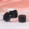 Pote de Máscara Cremosa Cosmética 5-300g Amostra de Teste Preta Frasco de Boca Larga Creme para Mãos Pote de Plástico PP
