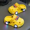 Pantuflas de Verano para Niños Niños Coche Luminosas Antiderrapantes Suela Suave Pequeñas, Medianas y Grandes Baño Infantil Niñas Chanclas de Playa