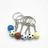 1,5cm chaveiro bola de futebol basquete chaveiro Esportes Basquete Futebol chaveiro moda pingente de carro fábrica