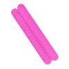 Estoque transfronteiriço 190*22mm estudante portátil batendo pulseira colorida ferramenta de aprendizado escala anel pop de silicone