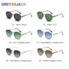 Nuevas Gafas de Sol Polarizadas del Sudeste Asiático, Gafas de Sol de Alta Gama para Hombre y Mujer, Patillas de Resorte de Alta Calidad, Acero Inoxidable