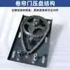 Dispositivo de Ventilação para Estufa, Dispositivo de Ventilação para Estufa Móvel, Desligamento Inteligente Totalmente Automático, Dispositivo de Enrolamento de Filme de Alta Potência Operado por Manivela