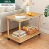 Mesa auxiliar pequeña, mesa de centro pequeña, mini sofá sencillo para el hogar, mueble auxiliar, mesa cuadrada, mesa de esquina, mesita de noche, mesa auxiliar