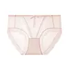 Braguitas de Encaje Girly de Tiro Medio Lujo Ligero Sexy Semitransparentes Cobertura Total Ajustadas al Cuerpo Frescas y Amigables con la Piel Braguitas Triángulo 2178