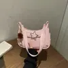 Bolso de Axila Estilo Estrella de Gama Alta para Mujer, Bolso de Hombro de Nicho de Moda, Bolso de Mano Versátil de Moda Casual