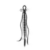 Peluca Coleta Trenzada Oso Trenza Retorcida Cabello Artificial Peluca de Cola de Caballo Estilo Preppy Cinta Trenza Retorcida Doble Peluca Trenza