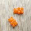 Pegamento suave TPR para alimentos, accesorios de juguete, mini oso de 1,4 cm, juguete de descompresión, crema de pegamento hecha a mano, joyería