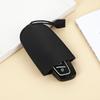 Suministro Directo de Fábrica Cuero Pu Suave Bolsa de Cuero sin Tapa para Almacenamiento de Llaves de Coche Decoración de Cuero Geométrico Portátil