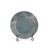 Plato Grande Estilo Retro de Cerámica Xingye Estilo Japonés con Ligeros Defectos Plato para Comida Occidental Plato para Bistec Plato Redondo Grande Plato para Diez Frutas