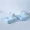Almohada Multifuncional de Espuma Viscoelástica para Dormir en la Cama, Adecuada para Acostarse Boca Arriba o Boca Abajo, Usada para Leer, Jugar con el Teléfono y Proteger la Columna Cervical
