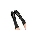 Versión de Cuero Suave~Mocasines de Tacón Oculto Estilo Británico Retro para Mujer Otoño/Invierno 2026 Nuevos Zapatos de Cuero Casual Versátiles de Suela Suave