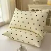 Funda de almohada floral ins francesa funda de almohada para núcleo de almohada individual doble paquete de par estilo pastoral dormitorio estudiantil 48*74