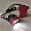 Luminária de capacete mineira intrinsecamente segura, recarregável, montada na cabeça, tamanho pequeno, câmera, lâmpada mineira de chamada de emergência