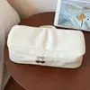 Nova Bolsa de Maquiagem de Couro de Grande Capacidade para Mulheres, À Prova d'Água e Resistente ao Desgaste, Portátil para Viagem, Armazenamento de Produtos para Cuidados com a Pele, Necessaire Portátil