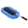 Plumero para Polvo de Coche, Herramienta de Limpieza para Coche, Mopa para Lavado de Coches, Barredora de Polvo de Doble Propósito y Mopa para Lavado de Coches para el Hogar y el Coche