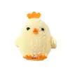 2026 Novo Cruzamento Páscoa 3D Frango Colorido Pingente Festival da Primavera Novo Ornamento Decorativo de Pelúcia Pendurado