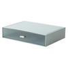 Caixa de Armazenamento Tipo Gaveta Nórdica Organizador de Cosméticos de Mesa Armário de Armazenamento Empilhável Caixa de Armazenamento de Material de Escritório para Desktop
