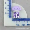 Accesorios de Resina Estilizados, Materiales DIY para Zapatos Crocs, Accesorios DIY para Fundas de Teléfono con Temática de Océano de Dibujos Animados, Rellenos para Slime