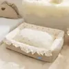 Cama Nova para Cães Transfronteiriça para Outono e Inverno, Adequada para Cães Pequenos como Teddy e Bichon, Sofá-Cama para Pet, Tapete para Cachorro, Cama para Gato