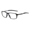 Gafas de Negocios Poligonales para Hombre Lujo Accesible Alta Calidad Moda Versátil Tr90 Ultraligeras Antideslizantes Metal Marcos Ópticos