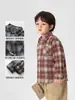 Camisa a cuadros Youou para niños, ropa de otoño, chaqueta 2026, nueva ropa para niños pequeños y niños pequeños, estilo moderno de primavera y otoño