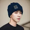 Gorro de Punto Forrado de Polar Transfronterizo con Protección para los Oídos para Ciclismo al Aire Libre, Esquí y Viajes en Ride-Hailing, Gorro de Punto Cálido para Hombre para Clima Frío