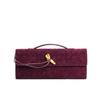 Bolso Tejido 2025 Nuevo Estilo Estilo Lujo Accesible Bolso de Mano para Mujer Satchel Crossbody de Alta Gama Esmerilado de Gran Capacidad Bolso de Cena