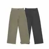 Ropa Vintage Yidao Otoño 2026 Nuevo Estilo Retro Japonés Color Sólido Estilo Old Money Pantalones Casuales de Lana Sueltos de Pierna Ancha Rectos