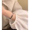 Nueva pulsera de cuentas de piedra natural chinas ricas en huida, pulsera de bloqueo de paz costosa, marea nacional 2023, nueva pulsera de mariposa, suministro al contado