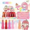 MissBetty Nuevo Comercio Exterior Transfronterizo Bálsamo Labial Hidratante que Cambia de Color Lápiz Labial de Dibujos Animados para Niños en stock
